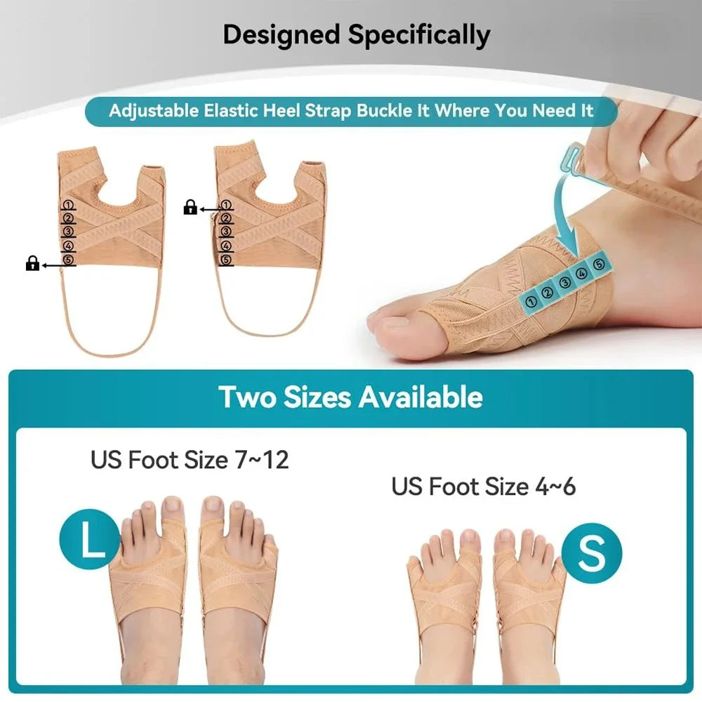 Adjustable Hallux Valgus Bunion Corrector Toe Separator Orthotics Feet Bone Adjuster Thumb Straightener Pedicure Foot Care Tools