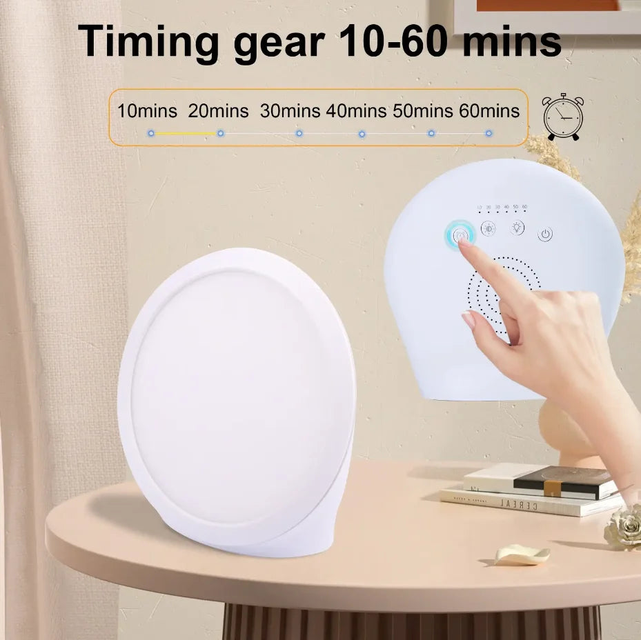 LumaLite 10000 LUX – kompaktowa lampa dziennego światła z regulacją jasności i funkcją pamięci